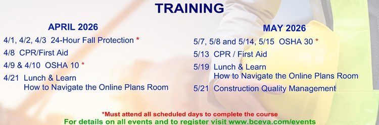 April 2026 - May 2026 Training