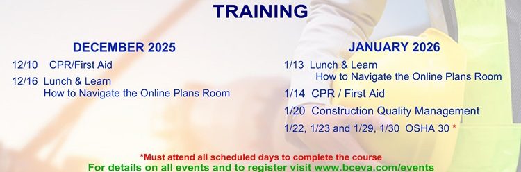 December 2025 - January 2026 Training