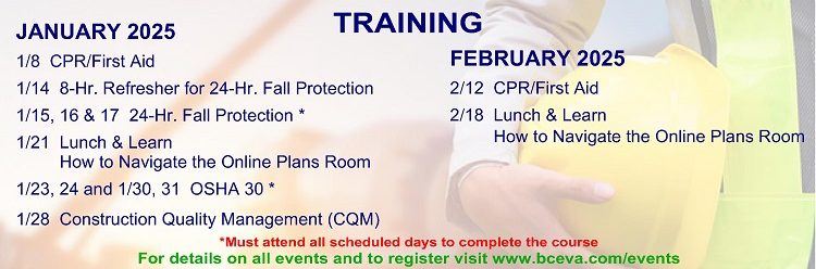 January 2025-February 2025 Training