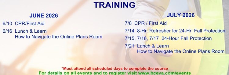 June 2026 - July 2026 Training