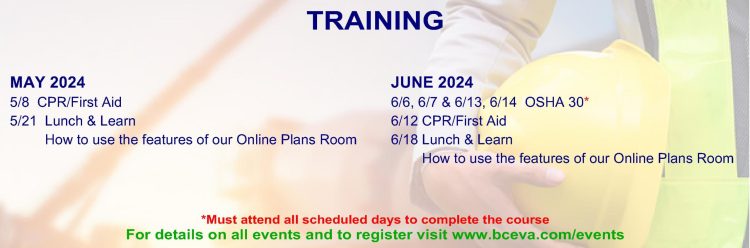May 2024 - June 2024 Training