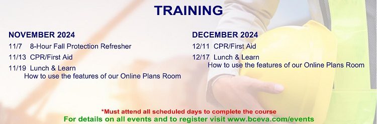 November 2024 - December 2024 Training